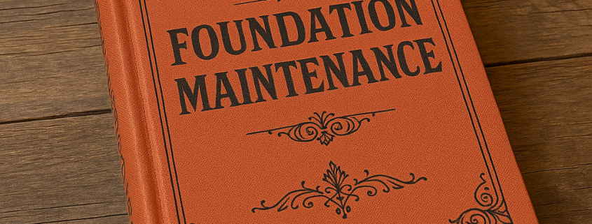 Home Guide to Foundation Maintenance