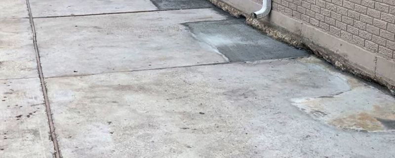 A-1 was hired to shore and level a home in Lake Vista. The house was about 6" out of level after the original wood pilings beneath the slab deteriorated and could no longer carry the load. Symptoms included uneven floors, cracked drywall, and sticking doors. As with any slab repair, the job required significant excavation. We installed concrete pilings beneath the slab and used hydraulic jacks to re-level the structure, restoring stability.