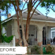 Before picture of Porch in Uptown New Orleans, Needs full rebuild by A-1 House Leveling