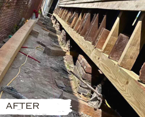 After Foundation Repair-Sill/Beam Replacement in New Orleans